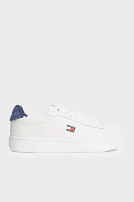Tommy Jeans Deri Sneaker Ayakkabı Kadın AYAKKABI EN0EN03146 0GZ