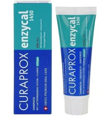 Curaprox Enzycal 1450 PPM Diş Macunu 75ml