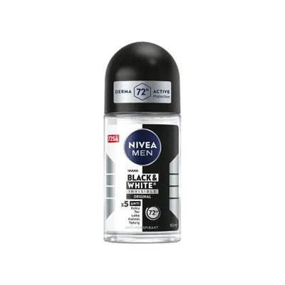 NIVEA Nivea Men Invisible DeoRoll On Erkek 50 ml