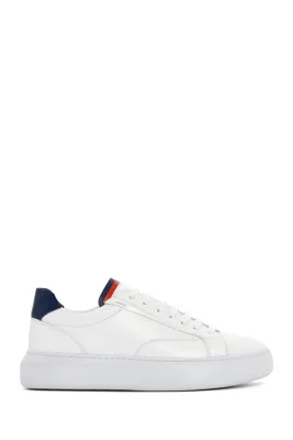 Derimod Erkek Beyaz Deri Sneaker