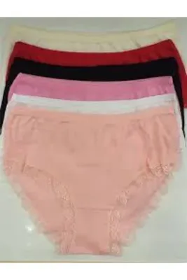 Tutku Kadın Çok Renkli Külot 6 lı Paket