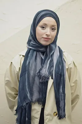 efdal şal eşarp Color Blend Serisi Organik Pamuk Şal