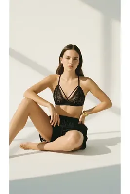 Simi Underwear Leonessa Kadın Bant Detaylı Bralet Sütyen