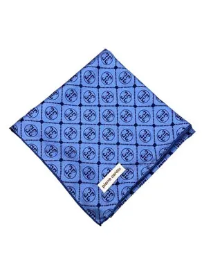 Pierre Cardin Mavi Kadın Desenli Eşarp 8631438926