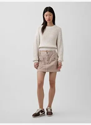 GAP Mid Rise Kargo Mini Etek