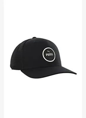 Puma Circle Patch Unisex Siyah Şapka