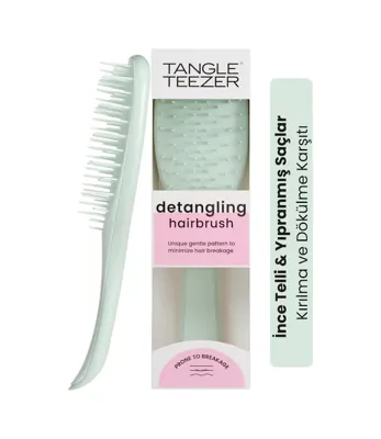 Tangle Teezer The Ultimate Detangler Extra Gentle Green Ekstra Hassas Saç Dökülmesine Karşı Fırça - Tarak