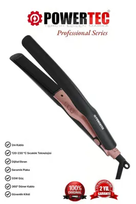 POWERTEC TR-2810 Seramik Saç Düzleştirici