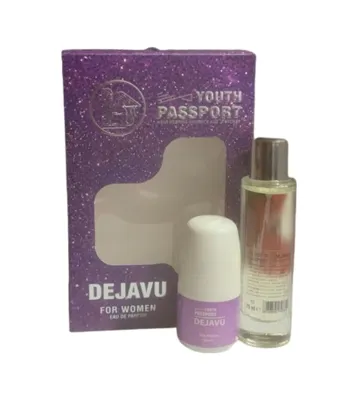 YOUTH PASSPORT Dejavu Kadın Parfüm EDP 75 ML + Roll-On Deodorant 60 ML