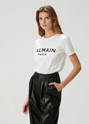 Balmain Beyaz T-shirt
