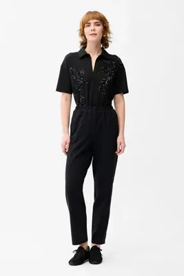 Love My Body Beli Lastikli Gabardin Pantolon