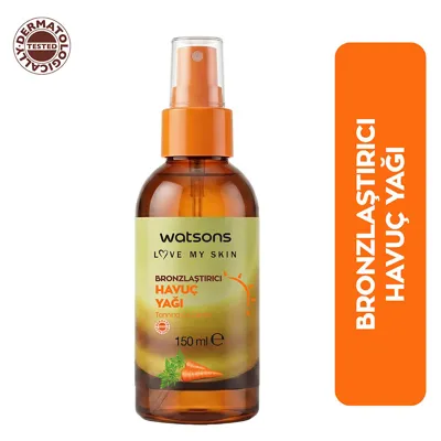 Watsons Bronzlaştırıcı Sprey Havuç Yağı 150 ml