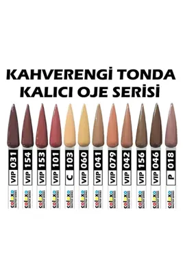 coloxo master series KAHVERENGİ TONLARDA KALICI OJE SERİSİ 12ml