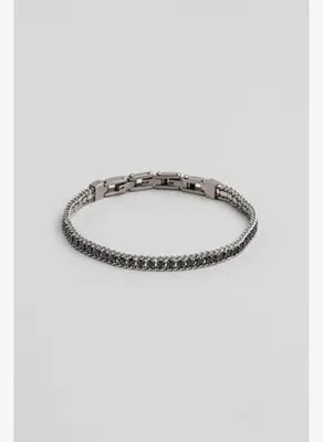 So Chic Örgü Stil Su Yolu 21 Cm Çelik Erkek Bileklik