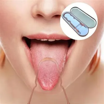 Buffer Bakır Oil Pulling Yağ Çekme Dil Plak Temizleme Aleti Dil Fırçası Sıyırıcı Dil Kaşığı