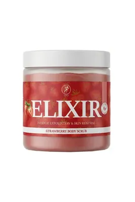 Oxo Global ELIXIR Body Scrub | Çilek Aromalı Vücut Peelingi