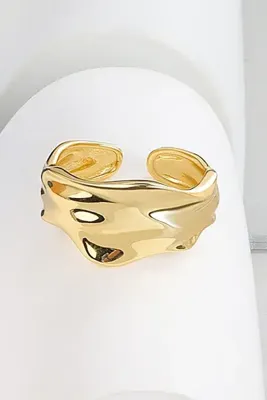 Dora Accessories Kadın Altın Renk Tasarım Yüzük