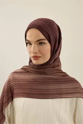 Modakaşmir Linevera Desen Bambu Şal