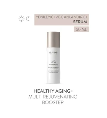 Babe Laboratorios Babe Healthyaging+ Multi Rejuvenatıng Booster 50ml - Cilt Yenileyici Canlandırıcı Serum
