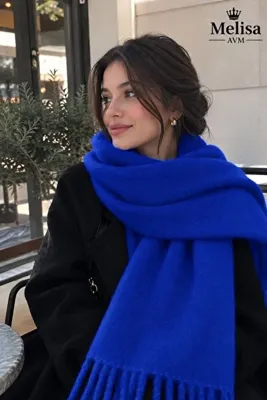 MELİSA AVM Puffy Yumuşak Dokulu Kadın Atkı Şal Omuz
