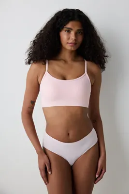 Penti Ribbed Micro Bonding Pembe Üst
