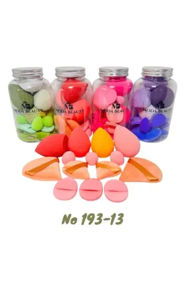Moda Beauty KOZMETİK KAVANOZ MAKYAJ SÜNGERİ