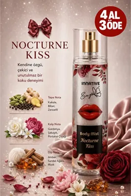 INNATIVE Elif Nur Yel Eny Body Mist Nocturne Kiss Vücut Spreyi 200ml