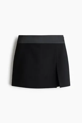 H&M Dual-fabric skort