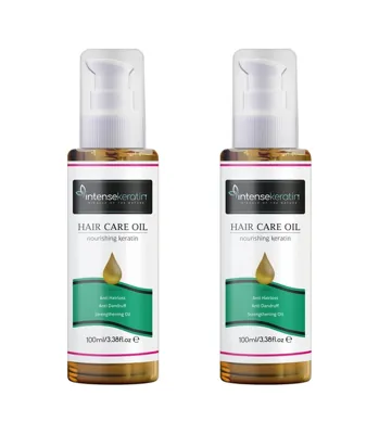 Intense Natural Intense Keratin Bitkisel Hızlı Saç Uzatma Yağı  2 x 100 ML