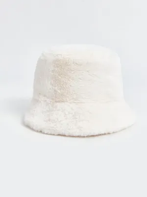 LCW ACCESSORIES Pelüş Kadın Bucket Şapka