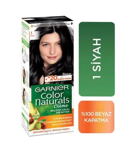 Garnier Color Naturals Saç Boyası 1 Siyah