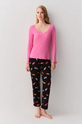 SUWEN Candy Pijama Takımı