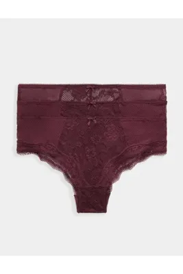 Marks & Spencer 3'lü Dantelli Hipster Külot Seti