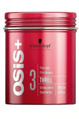 Osis Thrill Elastik Lifli Gum Şekillendirici Orta Tutuş 100ml | Parlaklık Veren Gum Wax, Saç Sakızı
