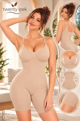twenty ipek Kadın Premium boydan Toparlayıcı korse dikişsiz vücut şekillendirici