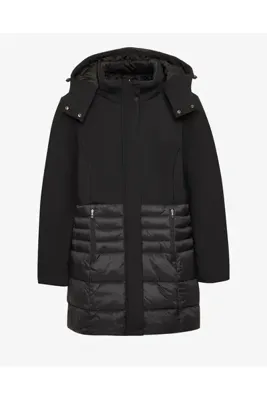 Skechers W Outerwear Padded Jacket Kadın Siyah Mont S242032-001