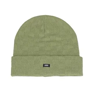 vans Check Tall Cuff Beanie Unisex Yeşil Bere