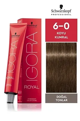 IGORA Vibrance 6-0 Koyu Kumral Saç Boyası 60ml