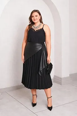 Büyük Moda MAT DERİ FULAR