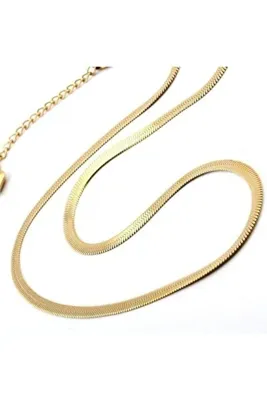 staınless steel Çelik Italyan Zincir 65 cm
