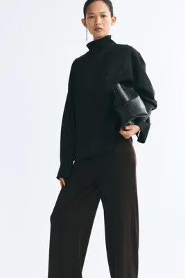 H&M Geniş Pull-on Pantolon