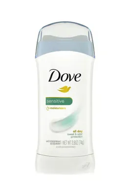 DOVE Sensitive (Hassas Cilt) 1/4 Moisturizers Deodorant 2.6 oz 74gr