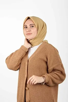 Aker Sport Kadın Sarı Eşarp