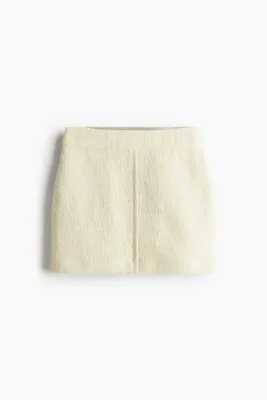 H&M Yün Karışımlı Mini Etek