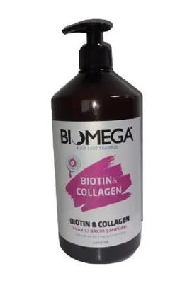 BIOMEGA BİOTİN & COLLEGAN ONARICI BAKIM ŞAMPUAN 1000ML