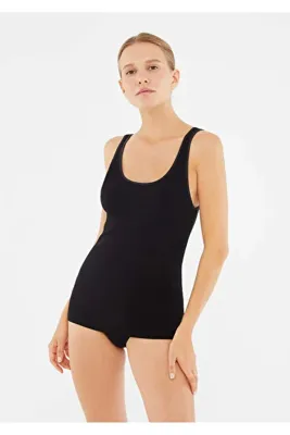 Dagi Kadın Geniş Yaka - Kalın Askılı, Basic % 95 Cotton 4'lü Atlet