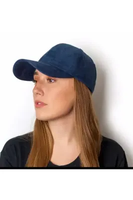 Shopiolog Unisex Süet Ayarlanabilir Beyzbol Kep Şapka