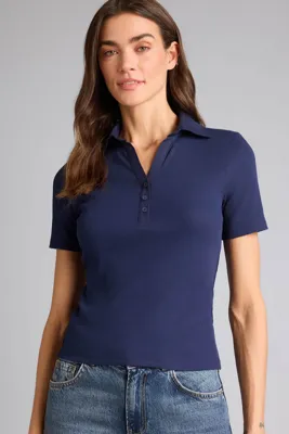 DeFacto Slim Fit Polo Yaka Fitilli Kaşkorse Tişört C6249AX26SP