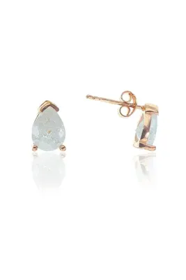 Söğütlü Silver Mini Damla Küpe Sgtl8436