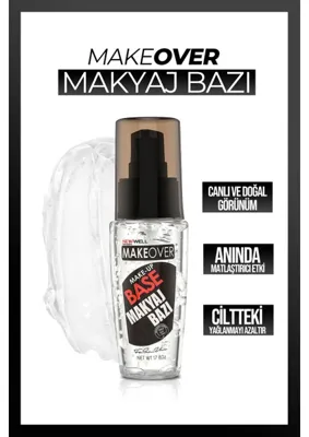 New Well Make Over Makyaj Bazı Gözenekleri Azaltan Etkiyle Yağlı Ciltler İçin 50 ml
